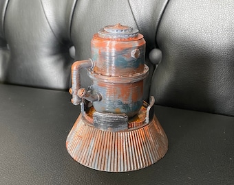 Handmade Rust Refinery Model: 10cm Rust Fan Art