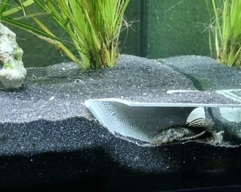 Aquarium Terrarium Fish Cave Corner Tunnel Underground for: Fish Shrimp Lizards Geckos - environmentally friendly - various sizes