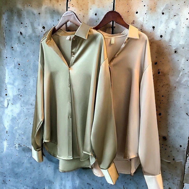 satin blouses for sale