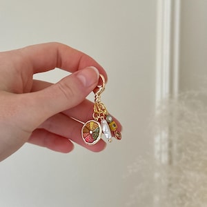 Elegant Bag Charm | Cute small bag charm | Luxury Bag Charm | Designer Bag Charm | Colourful Bag Charm | Gift for Her | Purse Accessories