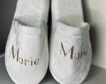 Personalized slippers