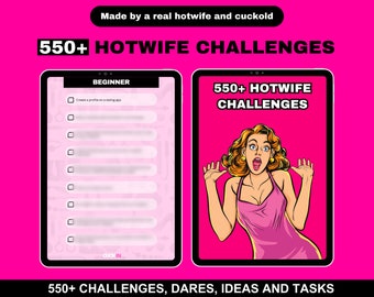 Desafíos de Hotwife / Más de 550 desafíos, tareas, ideas y desafíos de cornudos, toros y hotwife