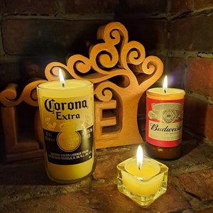 Beer Candles! Large 660ml Bottle crafted into a custom Candle!