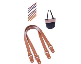 Leather Bag Strap for crochet bag, Leather Belts, Leather Accessories, Shopper Straps, Knitted Bag Strap, Bag Purse Strap, handles on screws