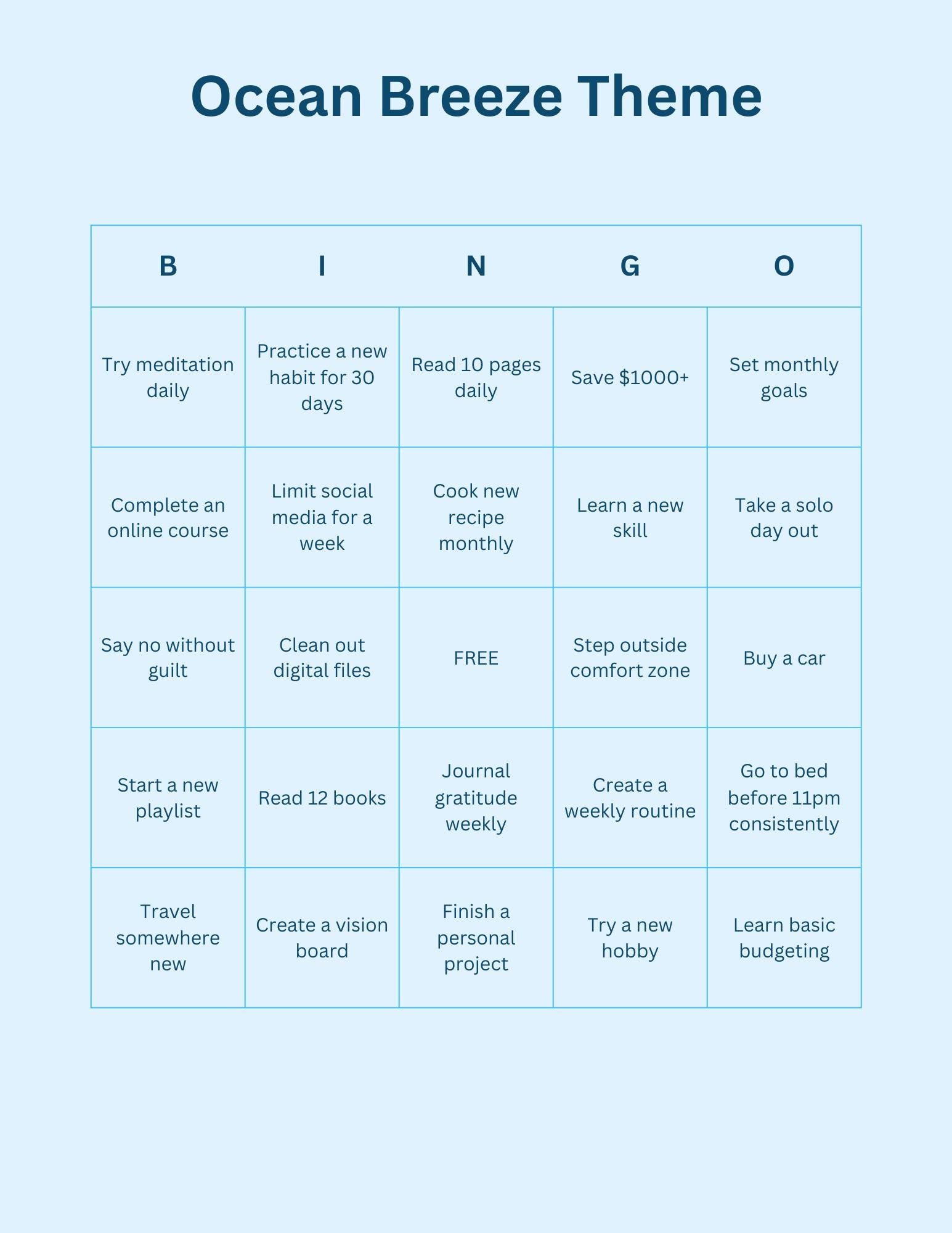Customizable Bingo Card Generator Template | Google Sheets & Canva ...