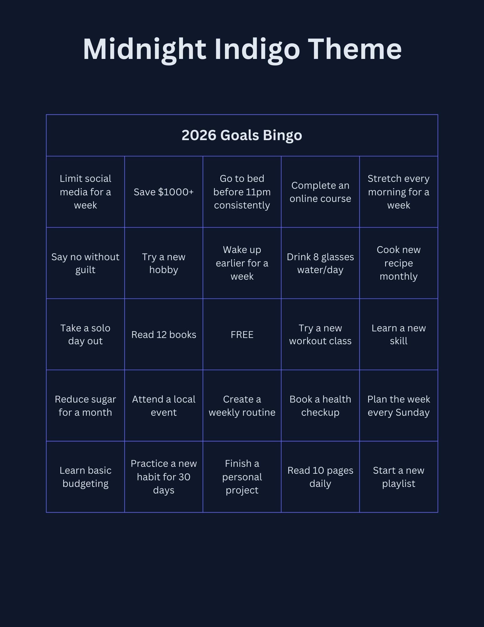 Customizable Bingo Card Generator Template | Google Sheets & Canva ...