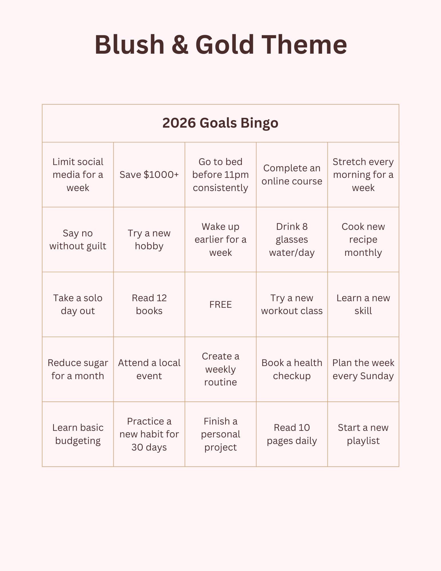 Customizable Bingo Card Generator Template | Google Sheets & Canva ...