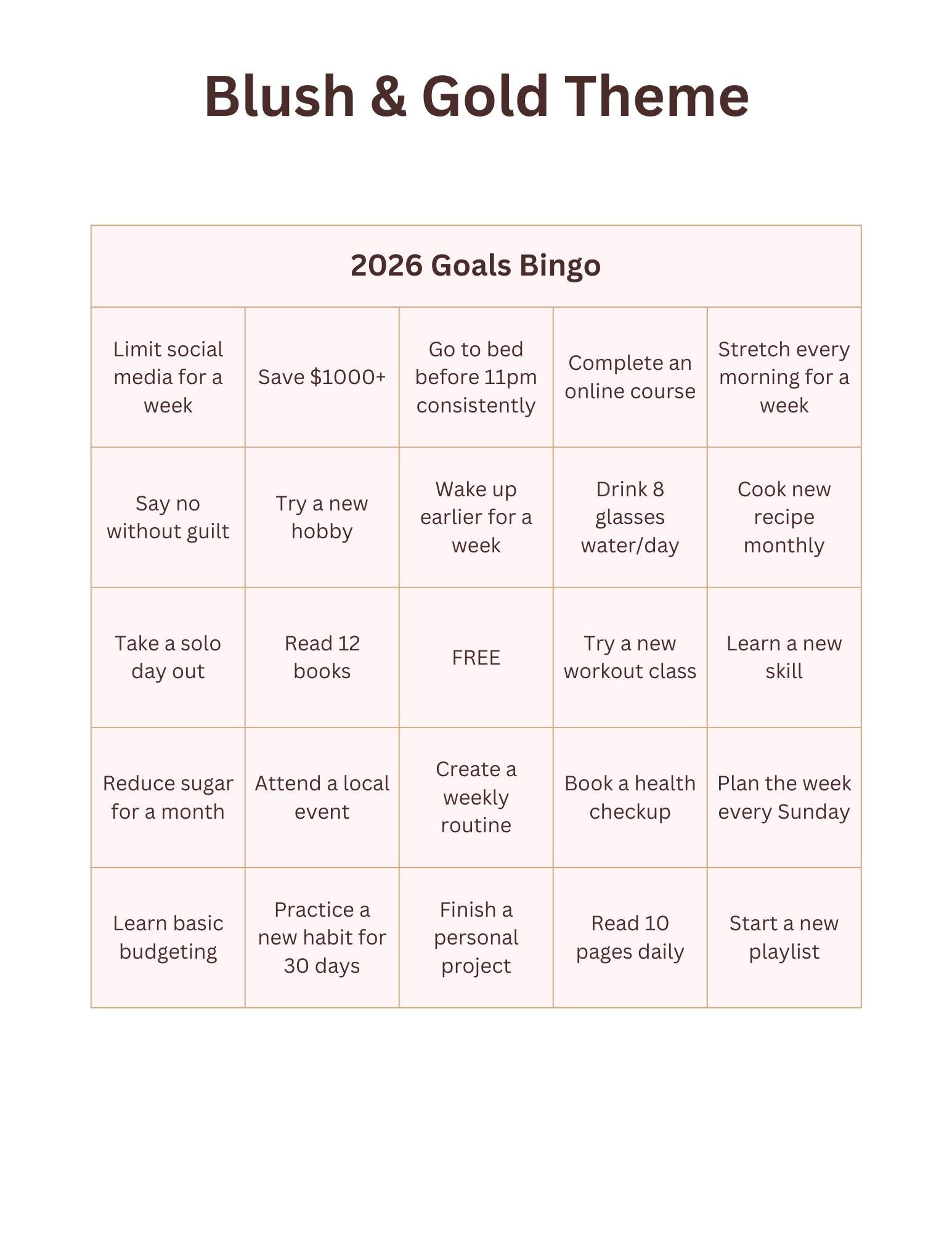 Customizable Bingo Card Generator Template | Google Sheets & Canva ...