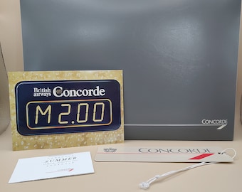 Etykieta na dokumenty, walizkę Concorde i nie tylko.