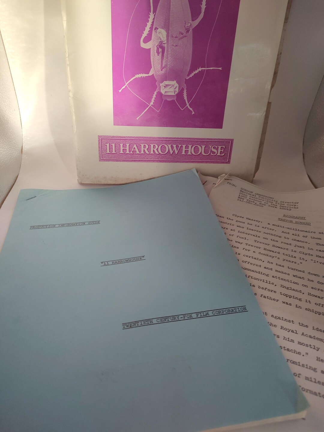 Twentieth Century Fox Press Kit for the Film 11 Harrowhouse