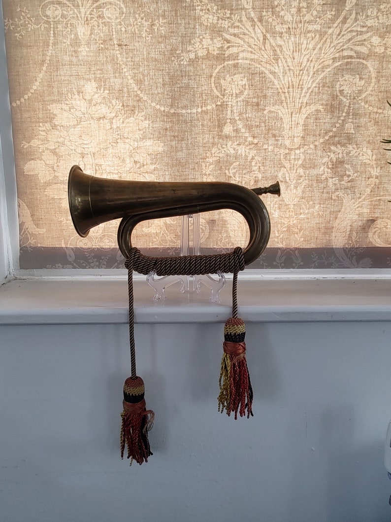 String Handle On Bugle World War One 1916 Royal Artillery Bugle - Etsy