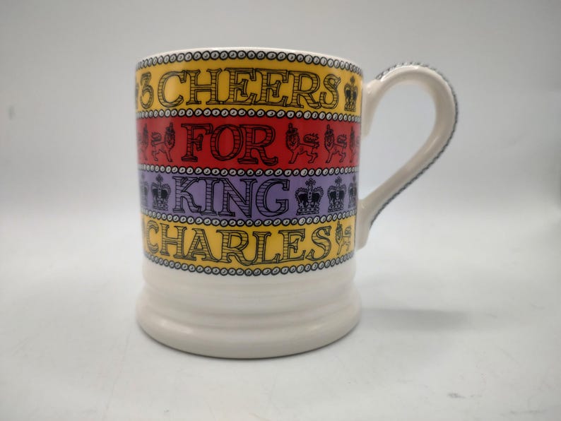 Emma Bridgewater King Charles Coronation Mug and Tea Towel - Thumbnail 4