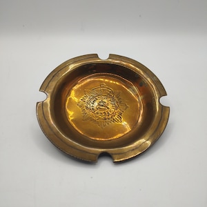 World War 1 Royal Artillery Trench Art ashtray