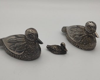 Silea duck salt and pepper shaker pot France condiments