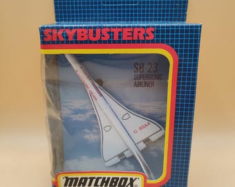 Matchbox Skybusters SB-23 Air France Concorde Supersonic 1:400 model lotniczy