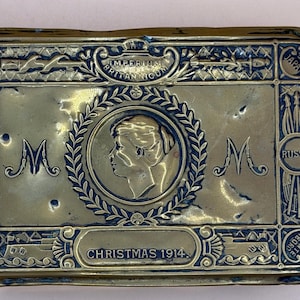 1914 Christmas Tin - Etsy