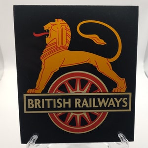 "Das ""Master"" Schild der British Eisenbahn ist aus Emaille!"