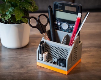 Rugged Desktop Organizer / Office Organizer / FREE Shipping / 3d Print for Office