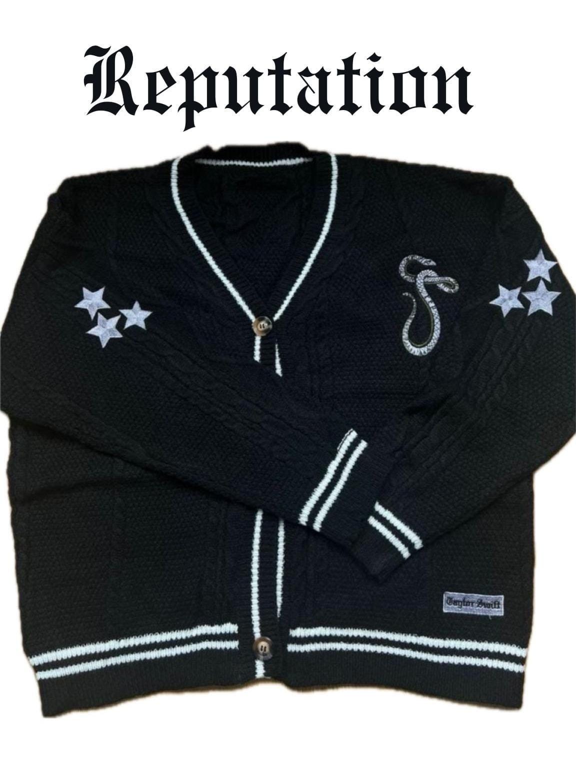 Taylor Swift | Reputation Cardigan | Snake | Black | Swift AF | Fan-made