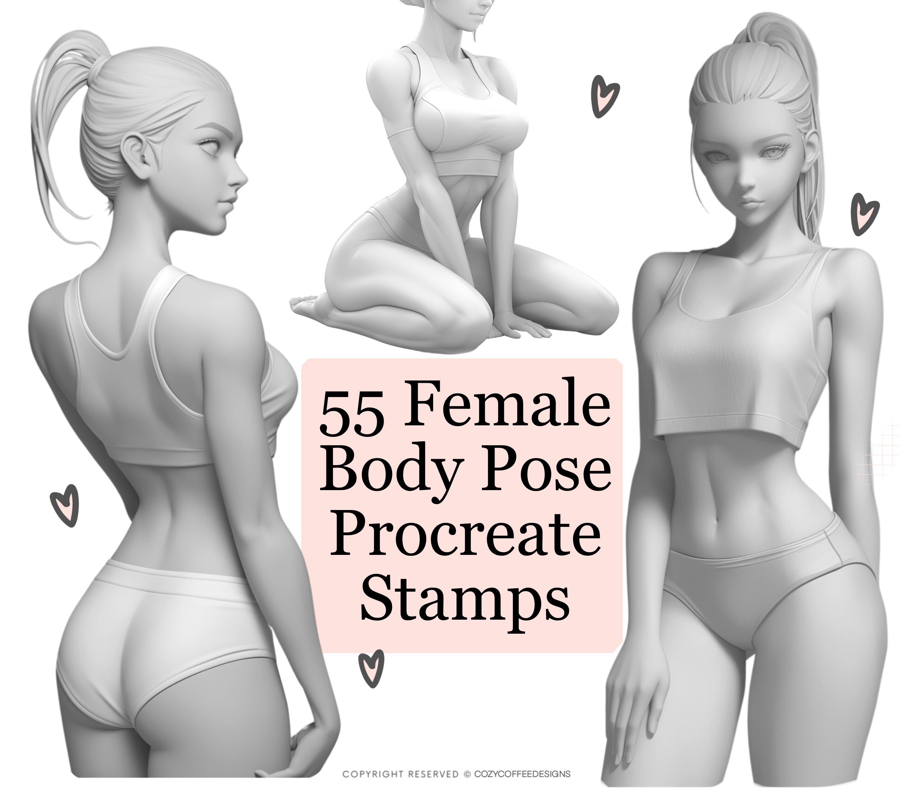 Schets van het vrouwelijk lichaam - Etsy België, image size:2985x2659