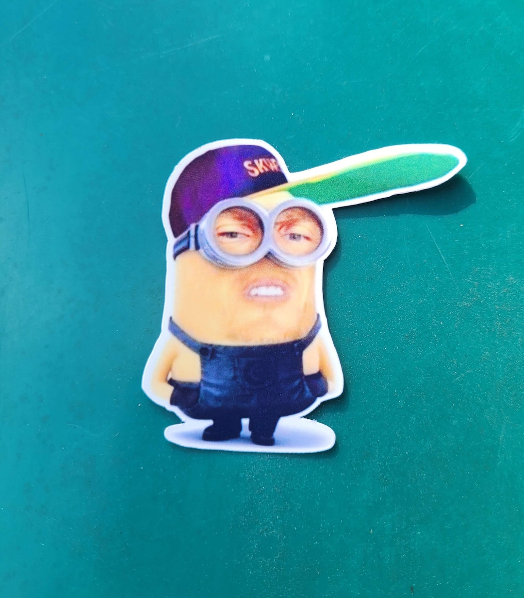 Skweezy Minion - Minions/despicable Me Parody Sticker | Funny Meme ...