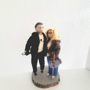 Custom Handmade Wool Felt Figurine - Personalized from Your Photo