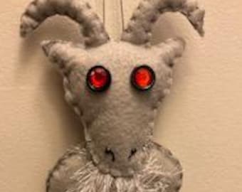 Goatman Cryptid of Old Alton Bridge Ornament