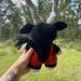 Crochet Krampus Plushie | Krampus Stuffy, Cryptid | Toddler, Kids ...