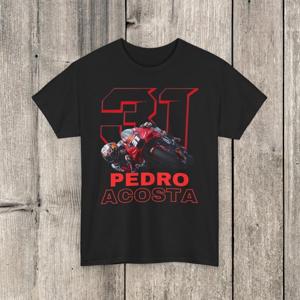 Camisa Vintage Pedro Acosta America MotoGP, Mercancía de Novato del Año de Acosta 31, Camisa de Fan de Acosta Camiseta Gráfica MotoGP Racing, GasGas