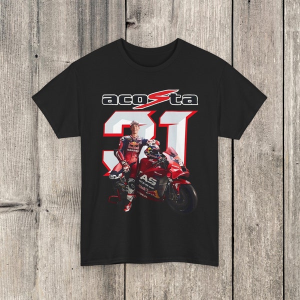 Pedro Acosta 31 Shirt KTM Gas Gas MotoGP Champion Merchandise Acosta Tee, Pedro Acosta Racing Tee Biker MotoGP Graphic Print, Acost Shark