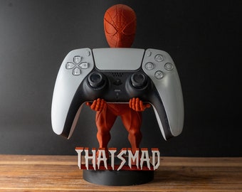 Personalisable Spider Man Controller Stand | Your own Web Slinging Gaming Sidekick | Paintable | PC | Playstation | Xbox | Gamer Gift