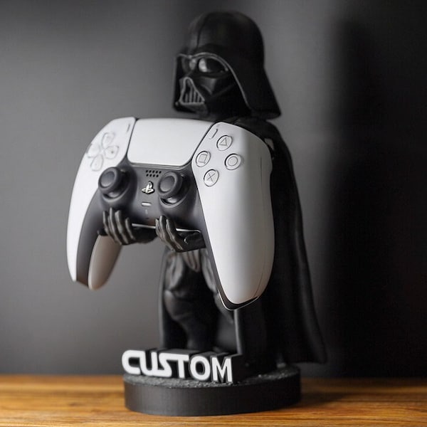 Personalisable Star Wars Darth Vader Controller Stand- A Galactic Accessory for the Gaming Setup - Playstation | Xbox Personalise your Gift