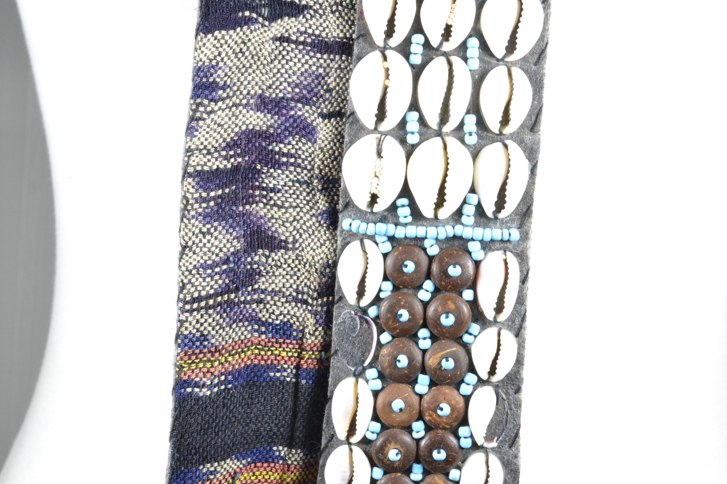 Boho Wood Bead Shell Belt Artisan Festival Anthropologie Style Waist Beads With Cowrie Shells - Etsy main image 3