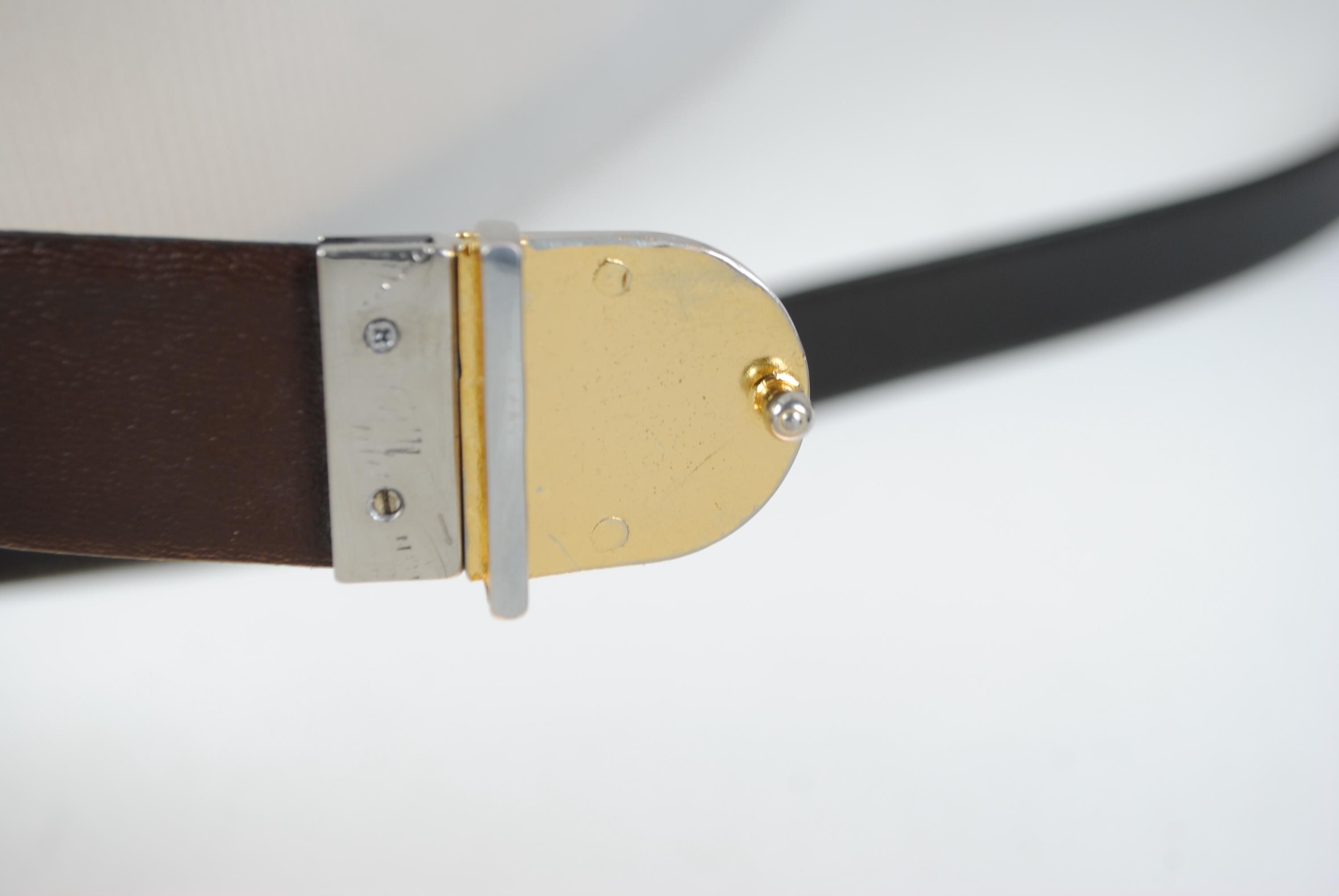 Vintage YSL Black Leather Belt: Designer Career Accessory - Etsy display picture 1
