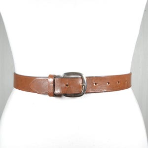 Cinto de couro marrom masculino, cinto de couro bege