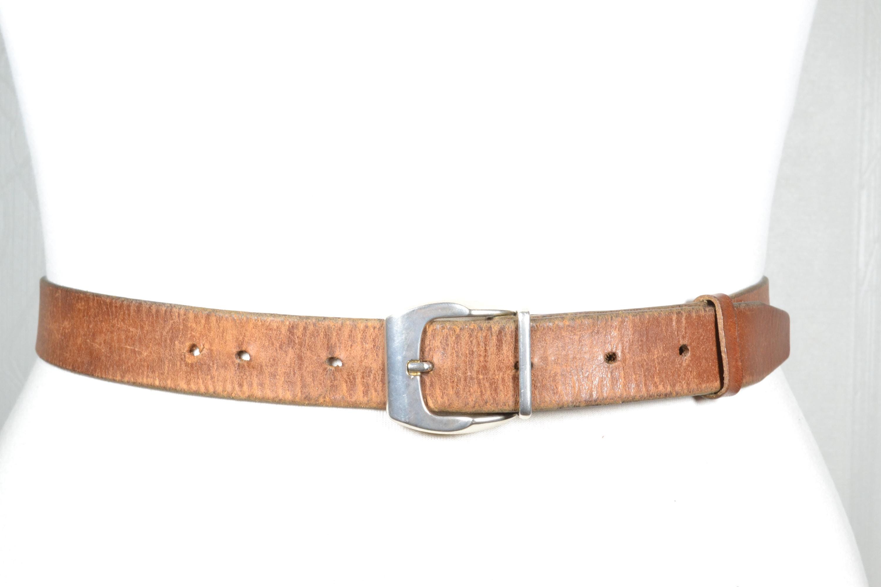 2596 Women Leather Casual Wear Belt, Weathered-brown Women main image 2