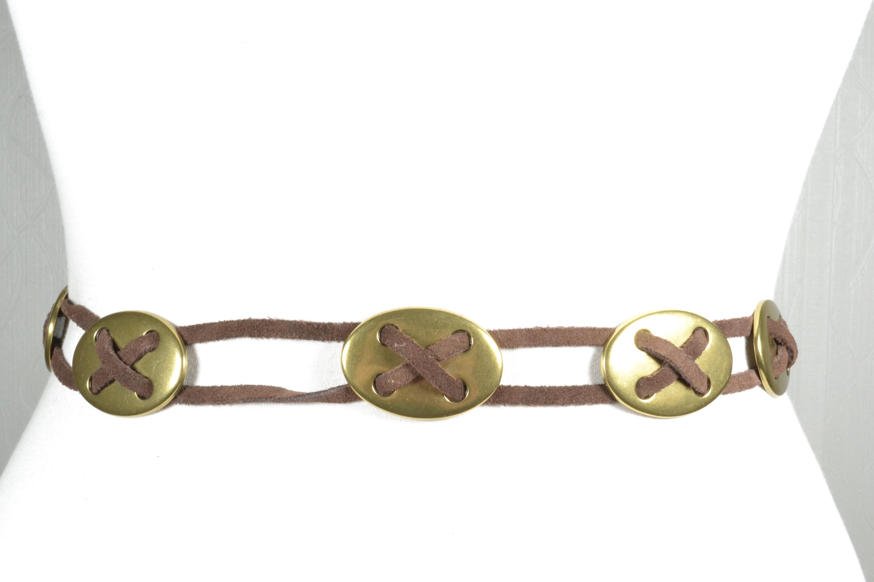 Suede Festival Bohemian Adjustable Size Belt Suede Festival Belt - Etsy main image 4