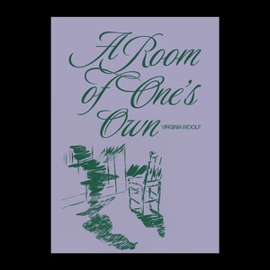 A Room of One&#39;s Own, Virginia Woolf - Print