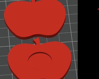 Appl Magnet - Digital STL File - For 3D Printing