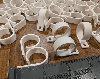 Flexible Cable Clips for easy slip in / out of cables