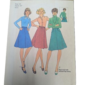 Simplicity Pattern 5347 B36 1970S Sewing Pattern Simplicity 8453 5028 5056 9547 9045 7026 9072 ...