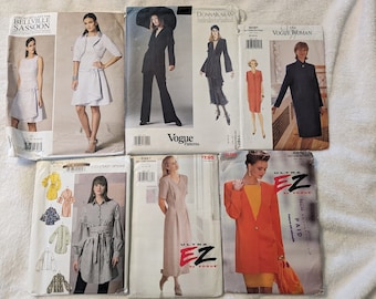 U Pick Vogue 8061 8276 9091 8897 9012 1090 9832 2718 1588 7320 1393 Cartamodello per taglie forti e normali Volup Designer UNCUT Some Maternity