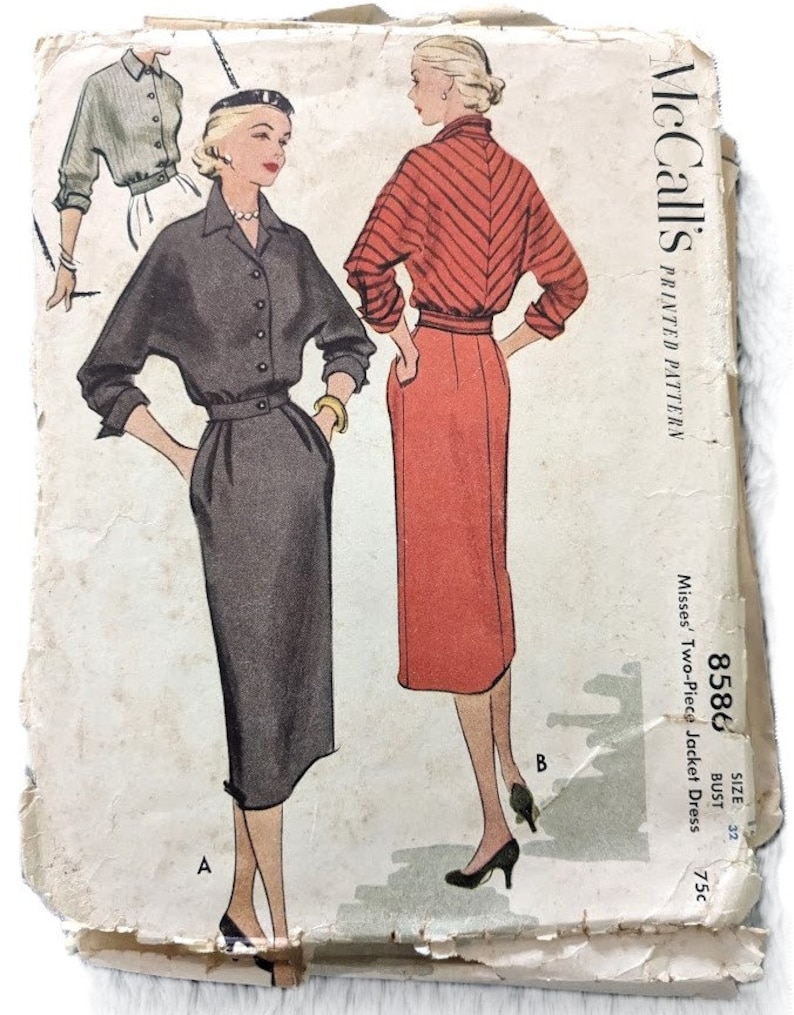 U Pick 1950s Vintage Sewing Patterns Complete Simplicity 1847 1886 1685 4971 McCall 5262 8336 3941 8586 Some Plus Size McCalls 8586 14/32