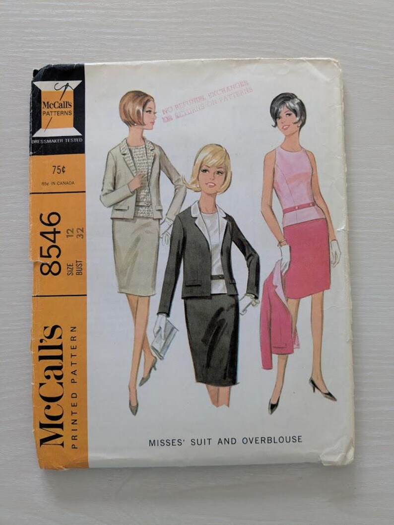 B32 1960s Vintage Sewing Pattern Simplicity 5534 6135 5114 5277 6688 ...