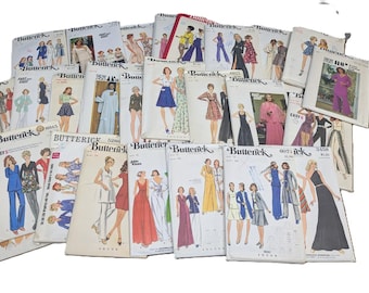 UNCUT Vintage Sewing Pattern Butterick 6077 3458 3078 4845 5983 5280 6515 4187 4652 3841 3906 4925 6266 3297 6418 4516 6925 3680 6820 3993