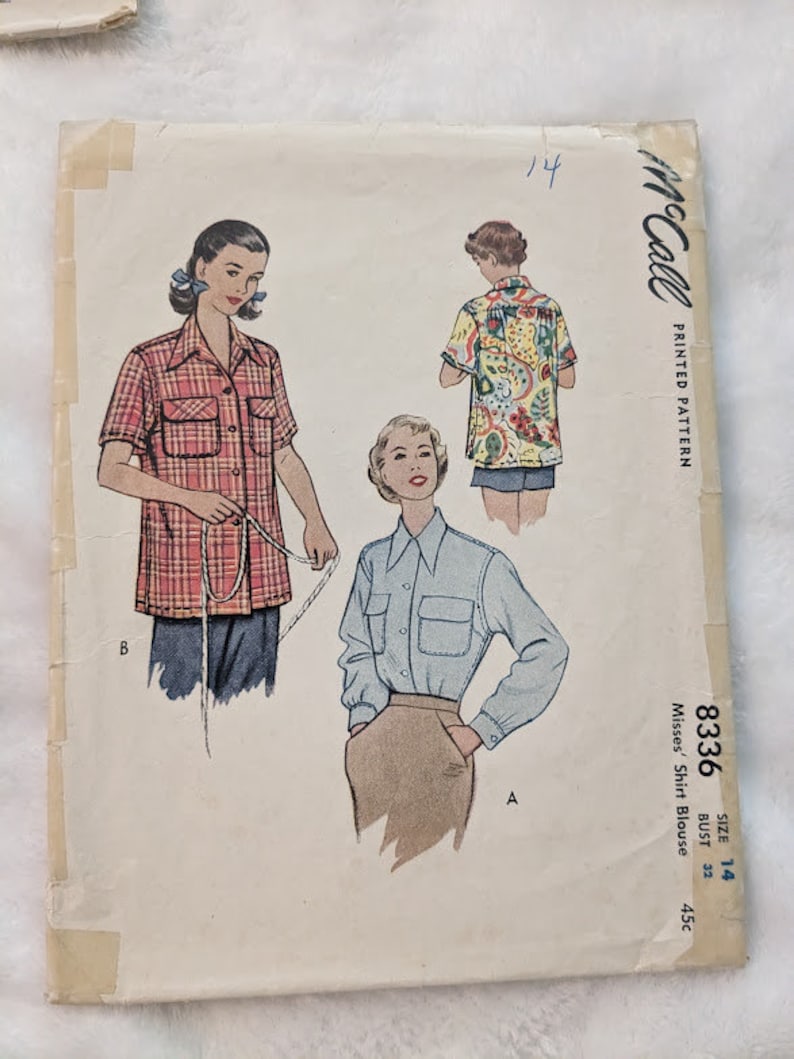 U Pick 1950s Vintage Sewing Patterns Complete Simplicity 1847 1886 1685 4971 McCall 5262 8336 3941 8586 Some Plus Size McCall 8336 14/32