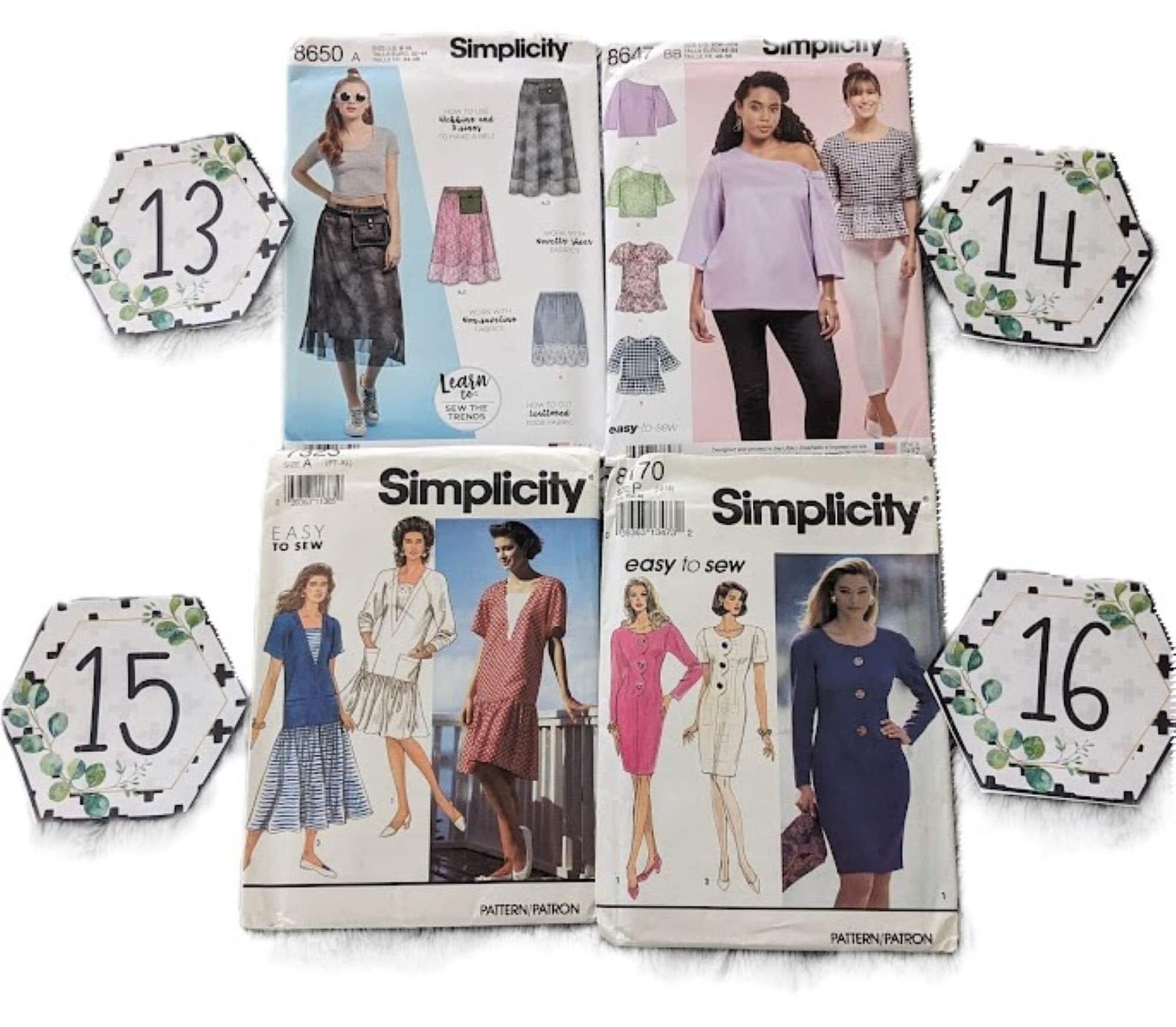 Simplicity R10706 Uncut Simplicity 7090 2652 4235 8170 7323 1276 8504 8059 7501 7311 2474 ...