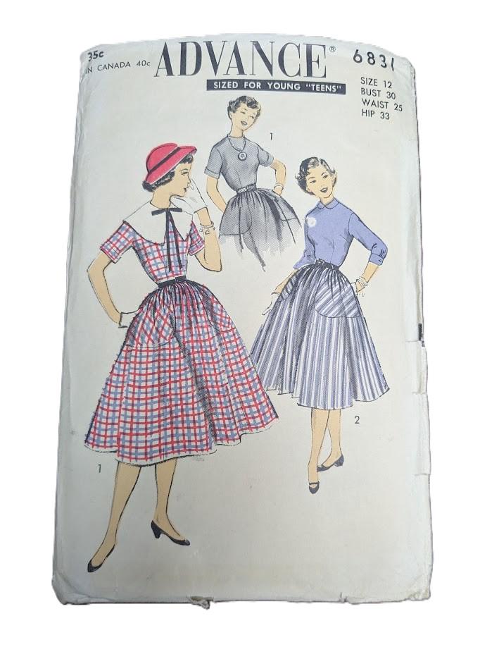 Gorgeous 1950s Vintage Sewing Patterns Simplicity 4827 2770 2414 1834 ...