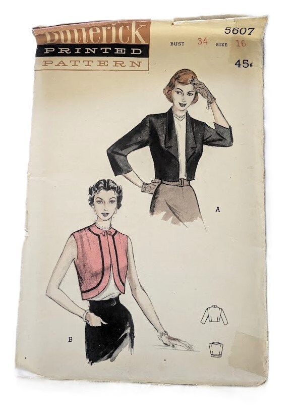 Gorgeous 1950s Vintage Sewing Patterns Simplicity 4827 2770 2414 1834 ...
