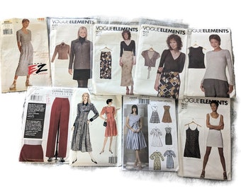 Uncut  FF Vogue SeWING PATTeRN 7881 7447 9293 7827 8932 9521 7457 7336 9040 7119 7945 7615 8083
